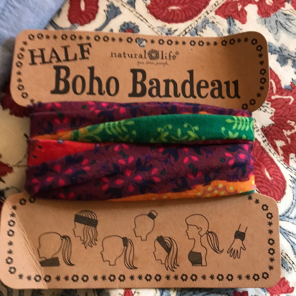 New Natural Life Half Boho Bandeau
